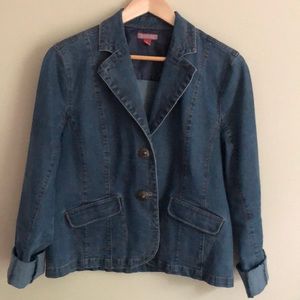 Nordstrom denim blazer